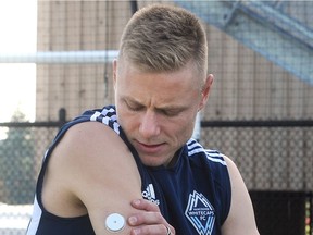 Whitecaps midfielder Andy Rose has Type 1 diabetes.