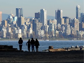 The temperature is expected to drop below freezing overnight in Vancouver.