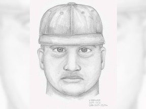 Coquitlam RCMP have released the sketch of a man wanted in connection with a sexual assault investigation.