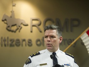 RCMP Assistant Commissioner Dwayne McDonald.