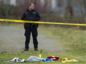 B.C.'s independent police investigator says there are no grounds for charges against a New Westminster officer to shot a suspect during a 2016 arrest. These file photos show the original scene of the shooting on Jan. 15, 2016 in New Westminster, B.C.