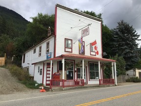 The Sirdar General Store opened in 1913. It's located on the eastern side of Kootenay Lake, about 20 kilometres north of Creston.