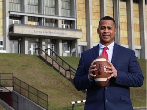 Simon Fraser University football coach Thomas Ford.