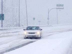 A winter storm warning has been been posted for the Coquihala Highway Friday, while the Sea to Sky Highway is under a snowfall alert.