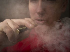Vaping has become a major problem in B.C. schools, reports the trustees' association.