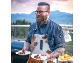 Chef Murray McDonald at The Bear, the Fish, the Root and the Berry, at Spirit Ridge Resort in Osoyoos.