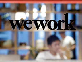 WeWork says to layoff 2,400 employees globally. A WeWork office in Japan.