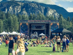 The 2019 Squamish Constellation Festival mainstage.