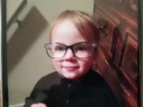 Three-year-old Christian McDonald has been found safe in Surrey.