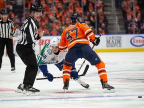 Connor McDavid of the Oilers will again face Elias Pettersson of the Vancouver Canucks on Saturday night in Edmonton. The young stars have changed the look and speed of the game.