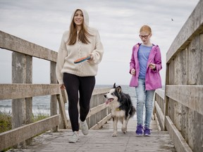 Chelsea Peretti (l) and Nadia Tonen play aunt and niece in the new comedy Spinster. The film had its world premiere at this year's Whistler Film Festival on until Dec. 8, 2019.