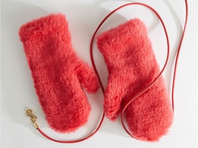 Alpaca, wool and silk gloves from Max Mara.