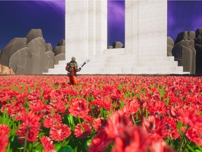 No battles will take place on Remembrance Island which will feature recreations of historic sites and memorials.
