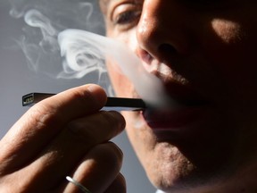 On Thursday the B.C. New Democrats announced a tougher crackdown on e-cigarettes. A strict cap on nicotine content. Health warnings on the packages. More severe restrictions on advertising. To further discourage consumption, the province is boosting the sales tax to 20 per cent on vaping devices and products. And tobacco tax will be boosted by two cents as well.