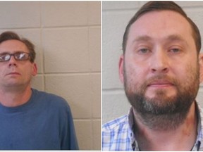 Terry David Bateman and Bradley Allen Rowland. MUST CREDIT: Clark County Sheriff's Office