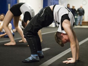 Recruiters with the National Circus School held a pre-selection audition at Circus West Vancouver.