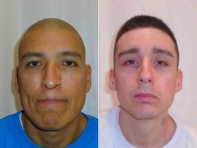 James Busch and Zachary Armitage escaped from William Head Institution in Metchosin on Vancouver Island Sunday. They were recaptured Tuesday, July 9, 2019.