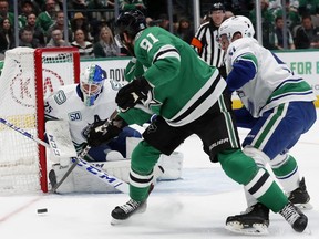 Tyler Seguin and the Stars were all over the Canucks on Tuesday.