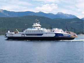 The MV Osprey that operates on the Kootenay Lake will be joined by an electric-deisel ferry to be delivered in 2023.