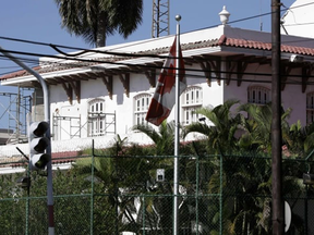 The Canadian Embassy in Havana, Cuba.