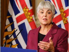 B.C. Finance Minister Carole James said Tuesday about balancing the budget: “From my perspective, that’s the job. To make sure you are spending within your means, that you’re balancing the budget.”