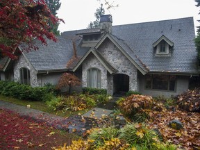 Home at 3630 Mathers Ave. in West Vancouver, which was one of the properties forfeited by Greg Mulholland.