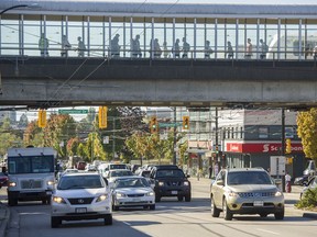 A 32-year-old Vancouver man has been charged for allegedly attacking another man with a set of box cutters outside a SkyTrain station.