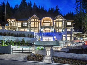 The priciest home listing in West Vancouver is an eight-bedroom mansion listed for just shy of $25 million.