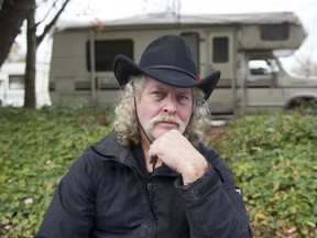 Peter Carson lives in his motorhome on the streets of Vancouver.