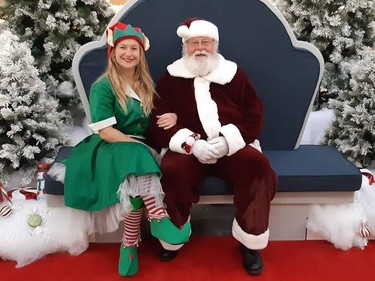 Gary Haupt, a Penticton Santa-for-hire was fired from his Santa Claus role at a Penticton mall after posting what mall management said were "inappropriate" photos on social media. Above, Haupt poses in another light-hearted photo.