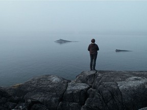 Janie Wray, lead researcher, B.C. Whales, and co-founder of the Cetacea Lab, is seen here observing humpback whales on the North Coast of B.C.