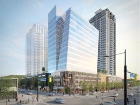 Kelowna-based developer Mission Group has announced it is building a 16-storey office tower, The Block, at the corner of Bernard Ave. and St. Paul St., in the downtown core.