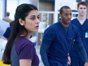 Sandy Sidhu stars as Nazneen Khan on the new medical drama Nurses.