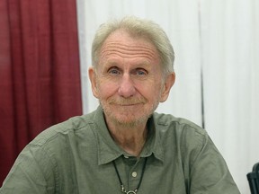 Actor Rene Auberjonois, 79, of Star Trek: Deep Space Nine fame died at age 79 of lung cancer at home in Los Angeles Auberjonois  is pictured at Florida Supercon on July 1, 2016 in Miami, Fla.