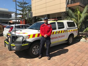 Eric Antifaeff is one of 13 highly trained staff from the B.C. Wildfire Service who are spending the holidays in Australia to help battle wildfires.
