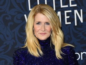 Laura Dern arrives for the "Little Women" world premiere at the Museum of Modern Art in New York on December 7, 2019. (Photo by ANGELA WEISS / AFP)