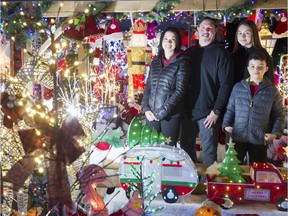 It's a holiday display that puts Clark Griswold to shame. Homeowner Dale Brindley explains how he puts together the 200,000-light operation.