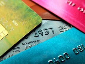 Credit card delinquencies may rise to 2.9 per cent by the end of next year from 2.8 per cent at the end of September, TransUnion said.