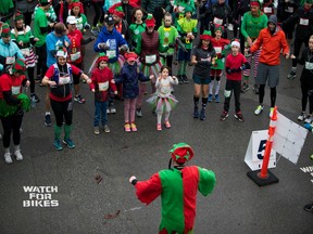 The fifth annual Big Elf Run will be held Saturday (Dec. 14) at Stanley Park with 15K, 10K, 5K and a 1K Wee Elf Run included on the afternoon race menu. More than 700 participants are expected to run or walk. This year's charity is the Lower Mainland Christmas Bureau.