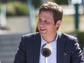 Education Minister Rob Fleming says about one-third of B.C. students are utilizing the voluntary return to part-time classes.