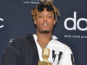 Juice Wrld poses with the award for Best New Artist in the press room during the 2019 Billboard Music Awards at MGM Grand Garden Arena on May 1, 2019 in Las Vegas, Nevada. (Amy Sussman/Getty Images for dcp)