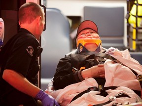 A man was taken to hospital after falling into an elevator shaft at the Yaletown CanadaLine station on Dec. 9, 2019. [PNG Merlin Archive]