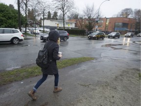 St. Augustine elementary school sits kitty-corner from where TransLink is planning on building a busy bus loop to serve the terminus of the Broadway SkyTrain extension.