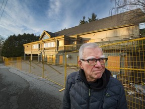 VANCOUVER, BC - December 9, 2019  - Stuart Rush in front of 1805 Larch Street in Vancouver, BC, December 9, 2019. This week, Vancouver's council will decide the fate of the first three projects under a pilot project aimed at building more affordable rental homes. Mayor Kennedy Stewart, who ran and won last year on a platform of dramatically boosting rental construction, has a lot riding on the results of Thursday's votes, which, combined, would total almost a third of the rental approvals for his entire first year in office. (Arlen Redekop / PNG staff photo) (story by Dan Fumanorter) [PNG Merlin Archive]