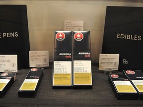 Selection of edibles available at Muse Cannabis Store in Vancouver.