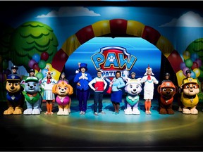 Image from the VStar Entertainment Group show PAW Patrol. Courtesy of Cirque du Soleil.