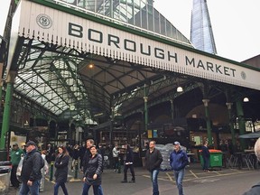 Borough Market, London’s oldest food market serving the region since its inception some 1000 years ago.