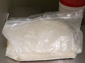Cocaine seized by Surrey RCMP.