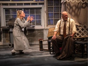 Jillian Fargey and Andrew Wheeler star in House and Home, running until Jan. 25 at the Firehall Arts Centre. Photo: Reznek Creative