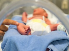 Almost all children in Canada will get RSV before they are two years old, and only one per cent to three per cent of children in Canada are hospitalized in the first year of life.